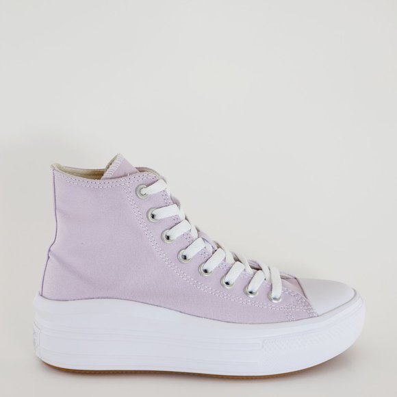 Converse CTAS Move Hi 'Pale Amethyst' Women's Platform Sneakers 572722C NWT - Picture 2 of 6
